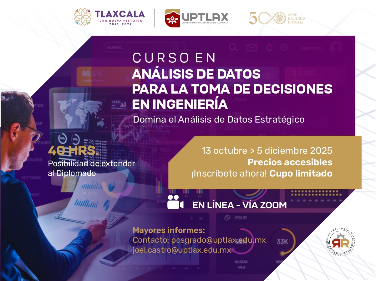 Análisis de Datos para la Toma de Decisiones en Ingeniería.